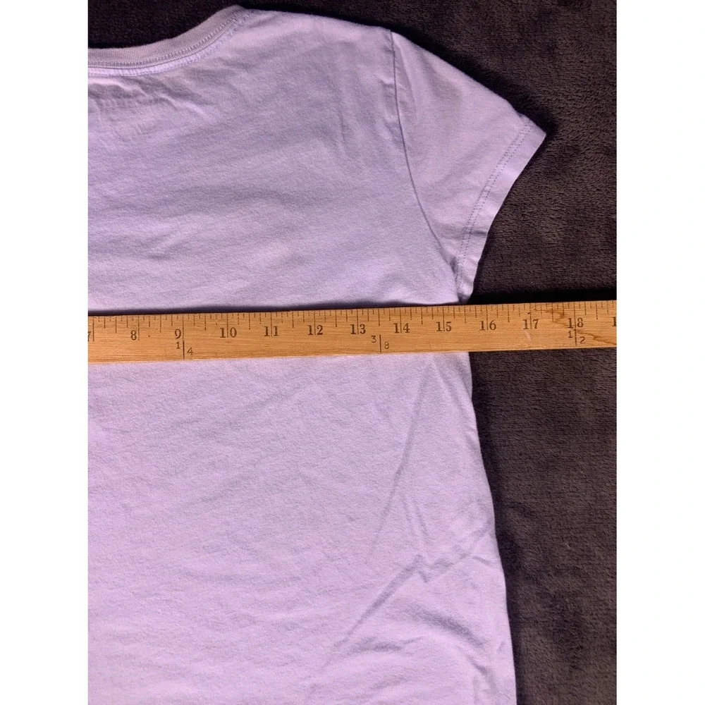 Polo Ralph Lauren Big Girls Script Graphic Tee T-Shirt L Blue